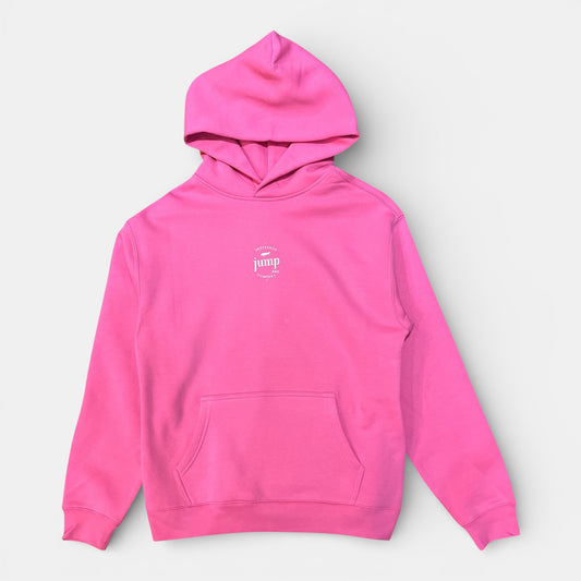 SWEAT CAPUCHE LESFLEURS fushia / flowerblue