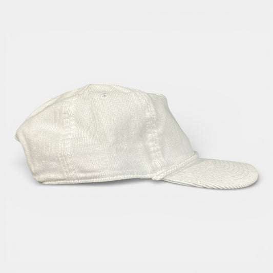 CASQUETTE LELAPINOU velours cordon /blanc