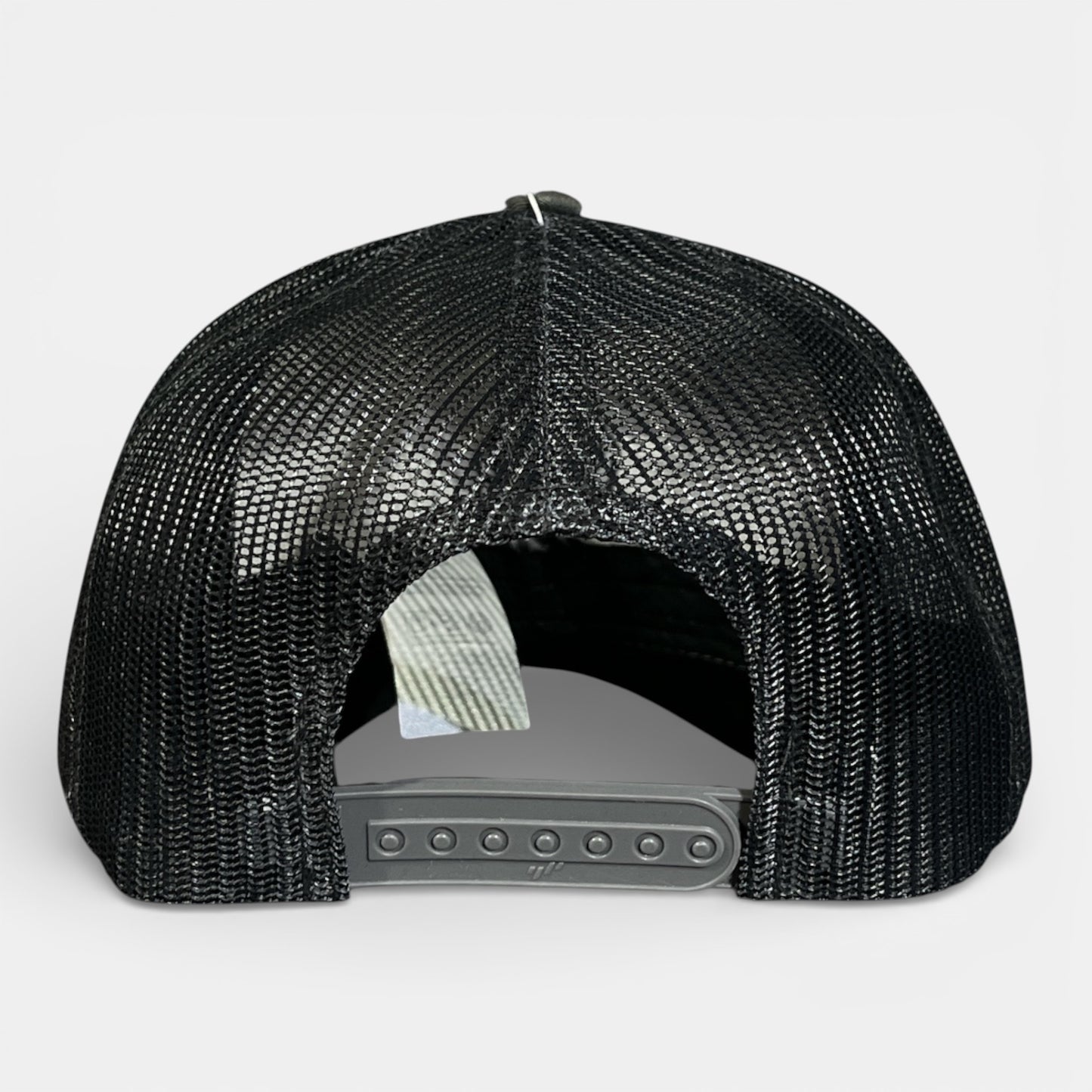 CASQUETTE LAROSE filet charbon/blanc