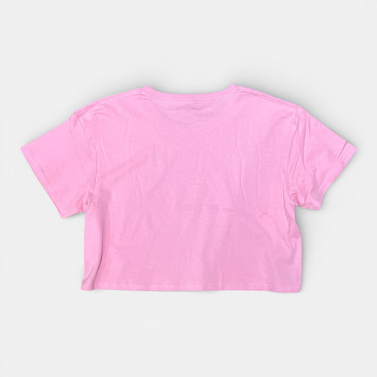 TEE SHIRT GIRL LEPAPILLON mini rose