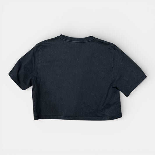 TEE SHIRT GIRL LEPAPILLON mini charbon