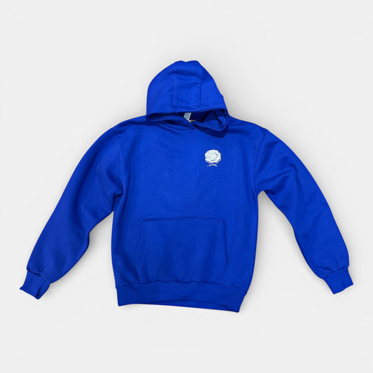 SWEAT CAPUCHE LAROSE heavy / royal blue