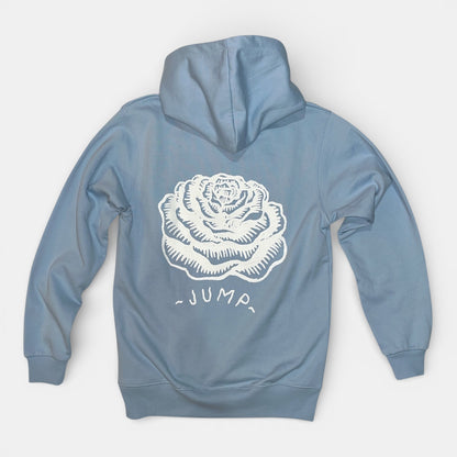 SWEAT CAPUCHE LAROSE bleuciel