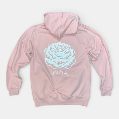 SWEAT CAPUCHE LAROSE rose