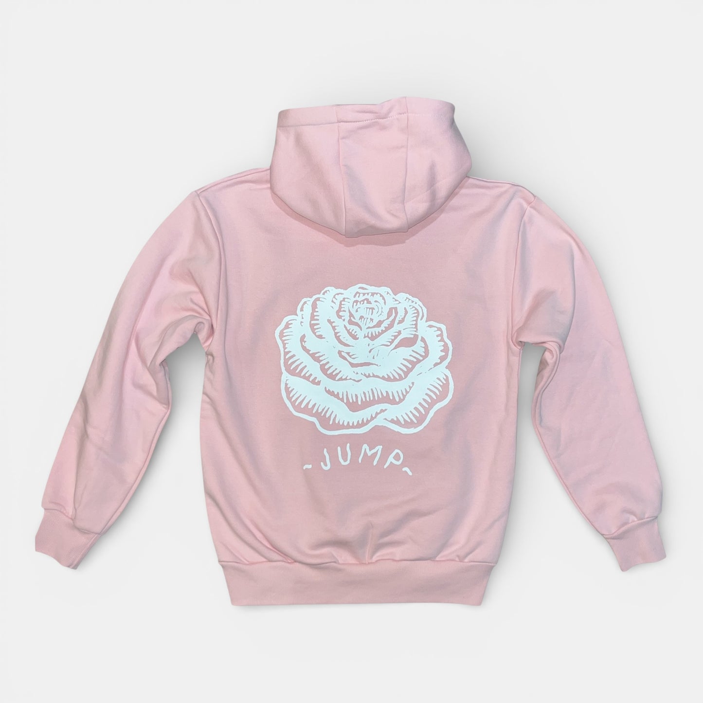 SWEAT CAPUCHE LAROSE heavy/ rose