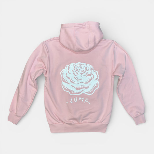 SWEAT CAPUCHE LAROSE heavy/ rose