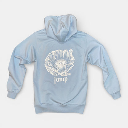 SWEAT CAPUCHE LAFLEUR bleu ciel