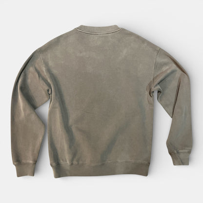 SWEAT SANS CAPUCHE LEPAPILLON mini gris delavé