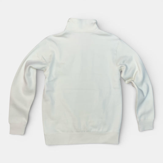 SWEAT DEMI-ZIP LECOEUR écru