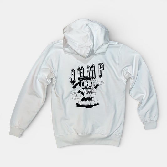 SWEAT CAPUCHE LELAPINOU blanc