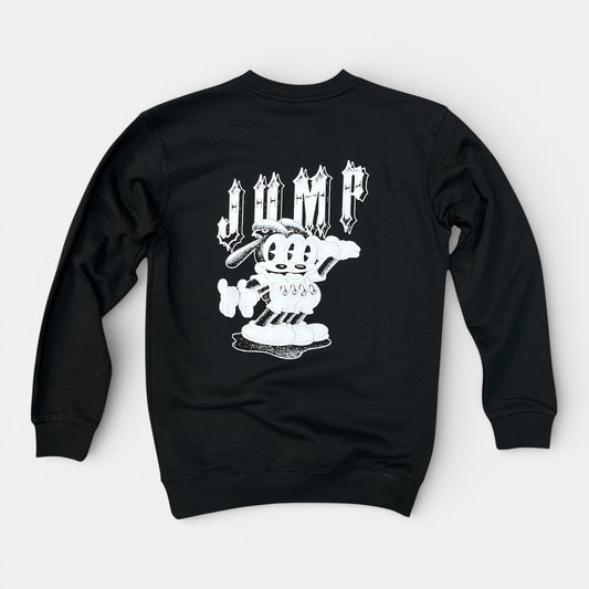 SWEAT SANS CAPUCHE LELAPINOU noir