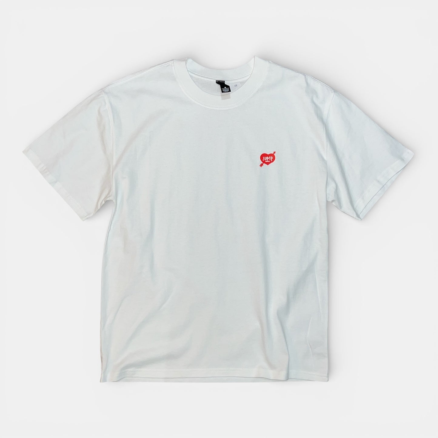 TEE SHIRT LECOEUR  rouge/blanc