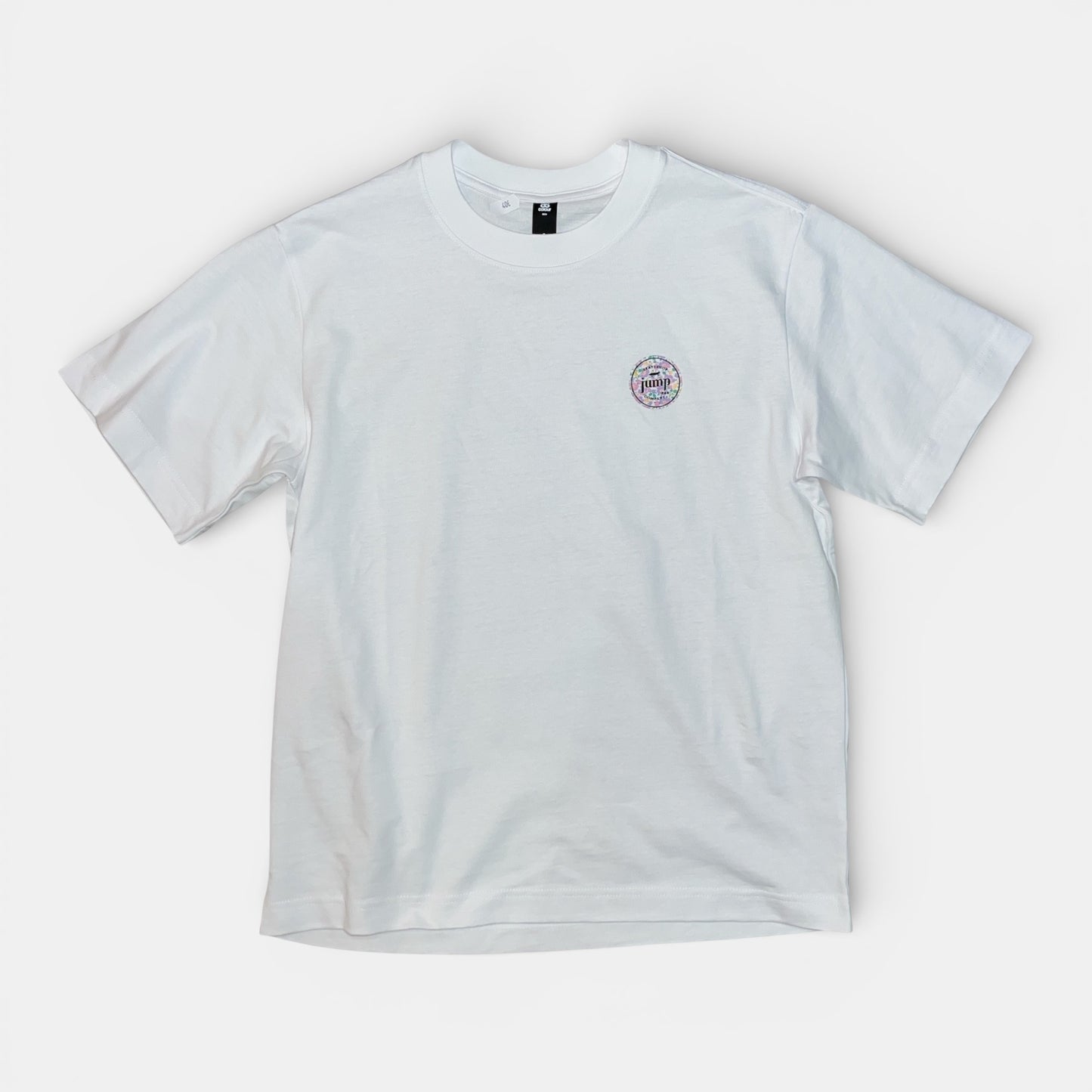 TEE SHIRT LESFLEURS blanc/flowergreen