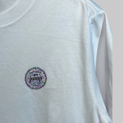 TEE SHIRT LESFLEURS blanc/flowergreen