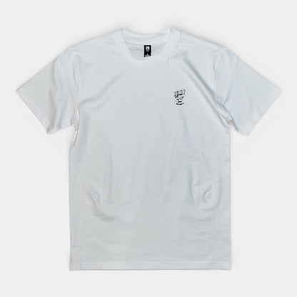 TEE SHIRT LELAPINOU  mini/blanc