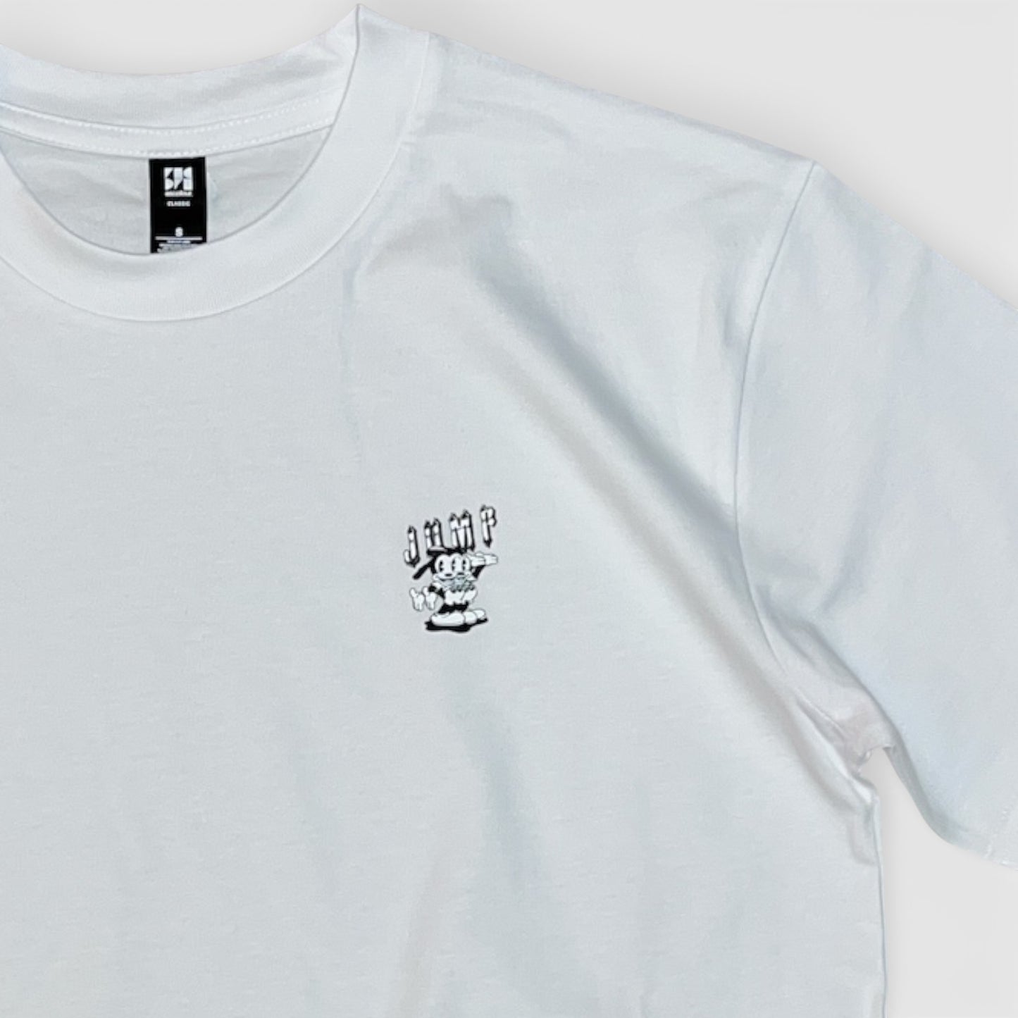 TEE SHIRT LELAPINOU  mini/blanc