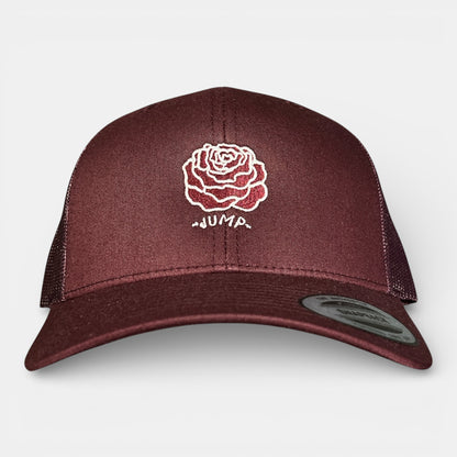 CASQUETTE LAROSE filet bordeaux/bordeaux