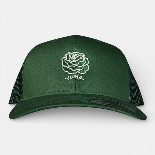 CASQUETTE LAROSE filet vert/vert