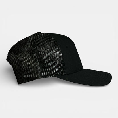 CASQUETTE LAROSE filet noir/noir
