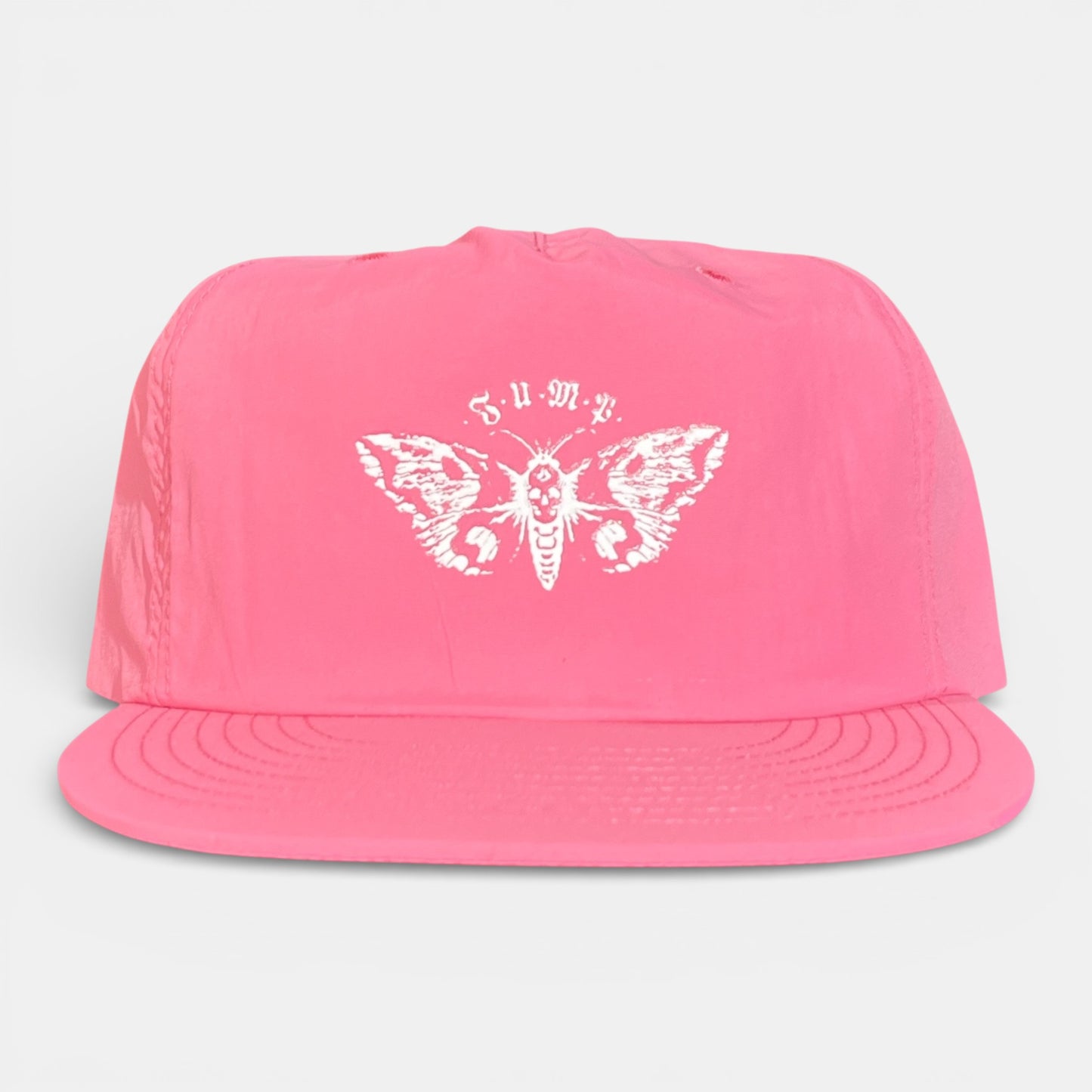 CASQUETTE LEPAPILLON nylon/rose