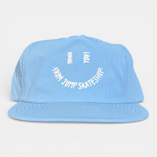 CASQUETTE LETHANKYOU nylon/bleu