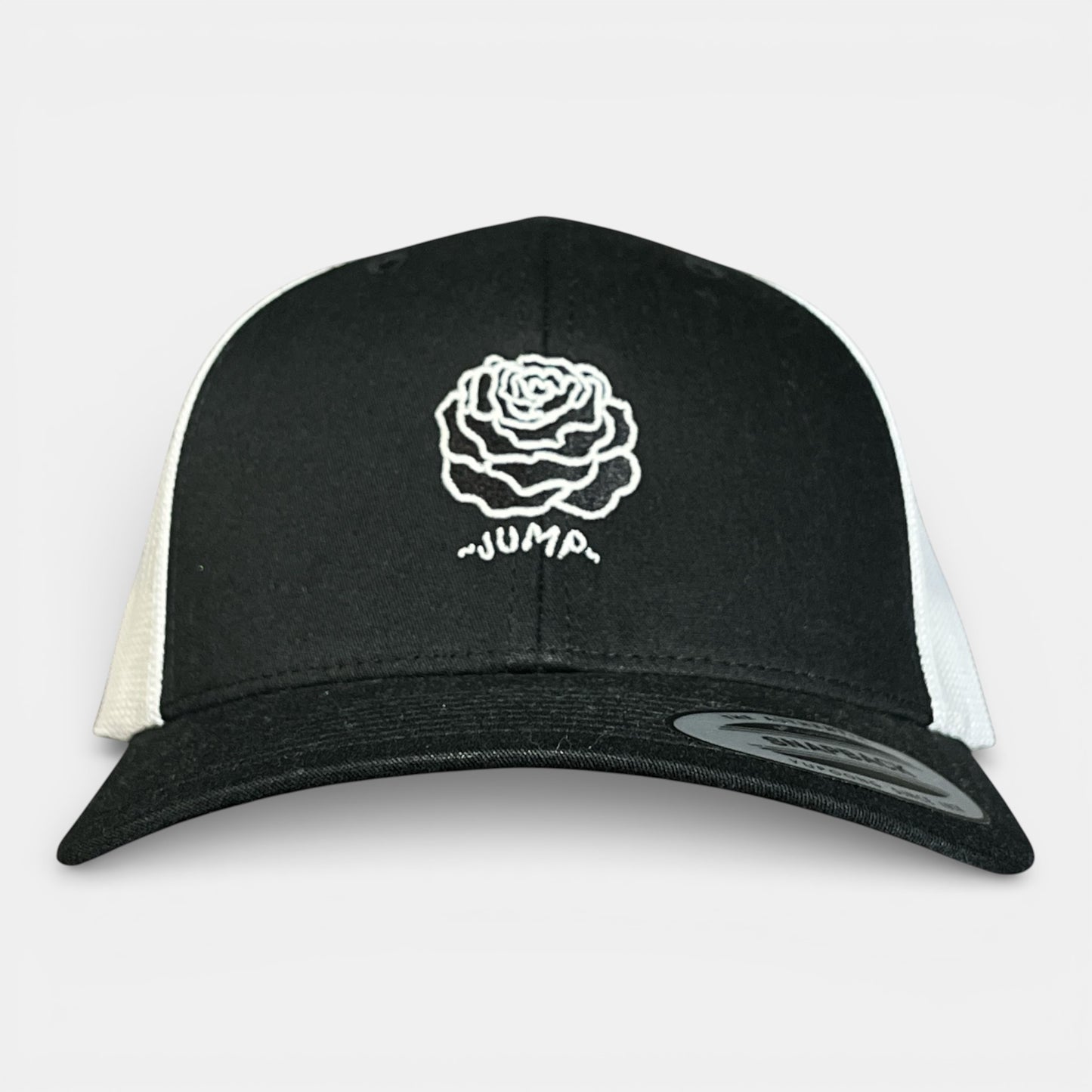 CASQUETTE LAROSE filet blanc /noir