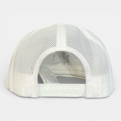 CASQUETTE LAROSE filet blanc /noir