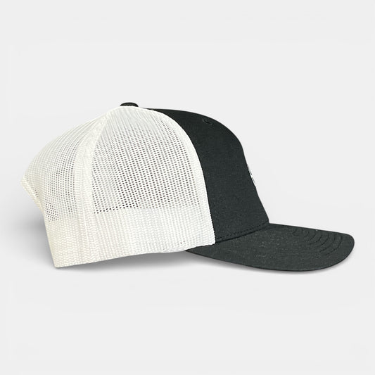 CASQUETTE LAROSE filet blanc /noir