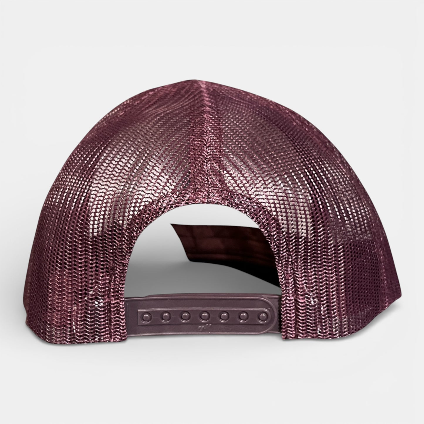 CASQUETTE LAROSE filet bordeaux/blanc