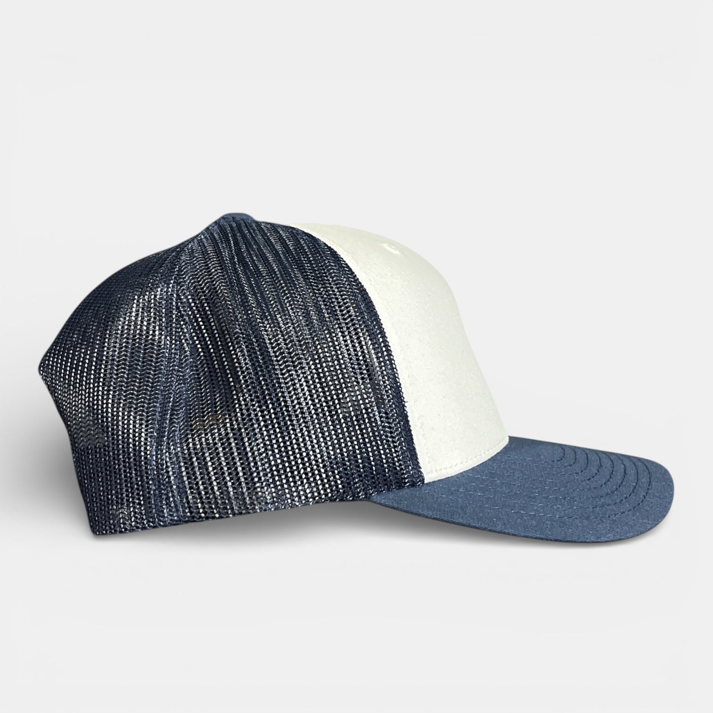 CASQUETTE LAROSE filet navy/blanc