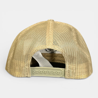 CASQUETTE LAROSE filet beige/blanc