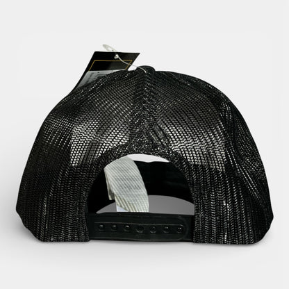 CASQUETTE LAROSE filet noir/blanc