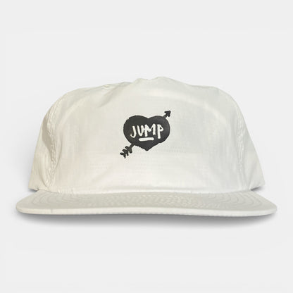 CASQUETTE LECOEUR nylon/blanc