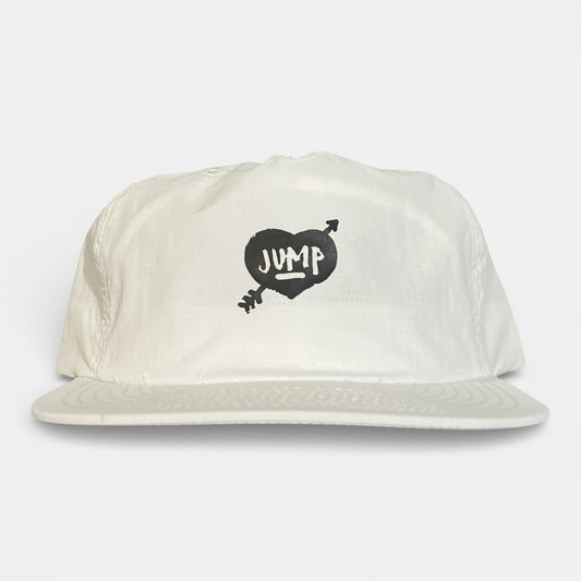 CASQUETTE LECOEUR nylon/blanc