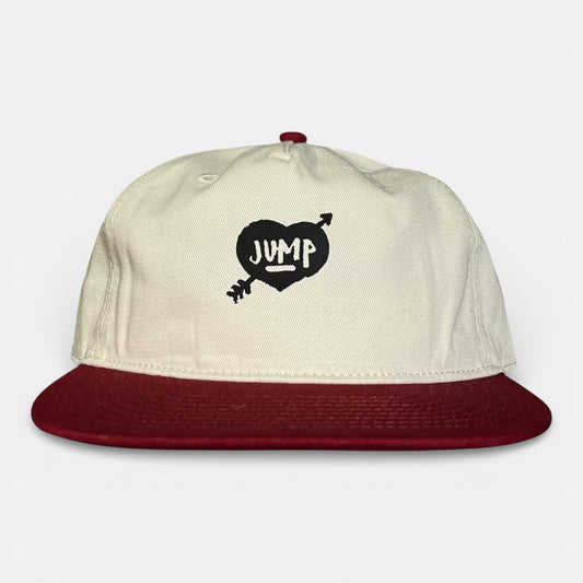 CASQUETTE LECOEUR natural/rouge