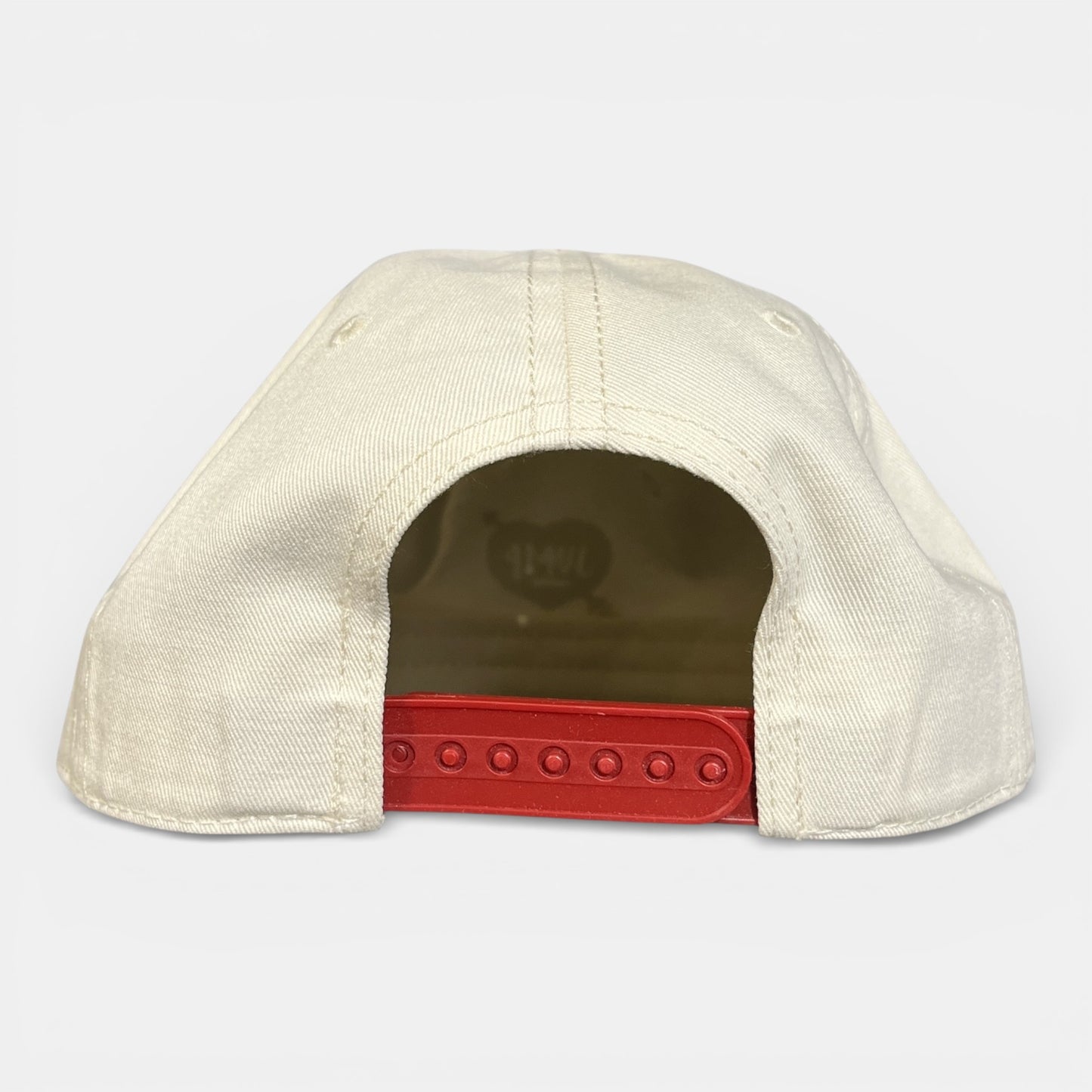 CASQUETTE LECOEUR natural/rouge