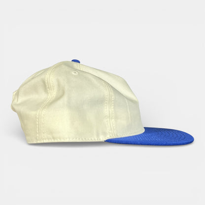 CASQUETTE LECOEUR natural/bleu roi