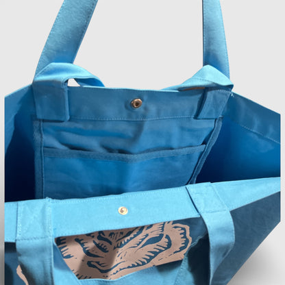 CABAS LAROSE turquoise