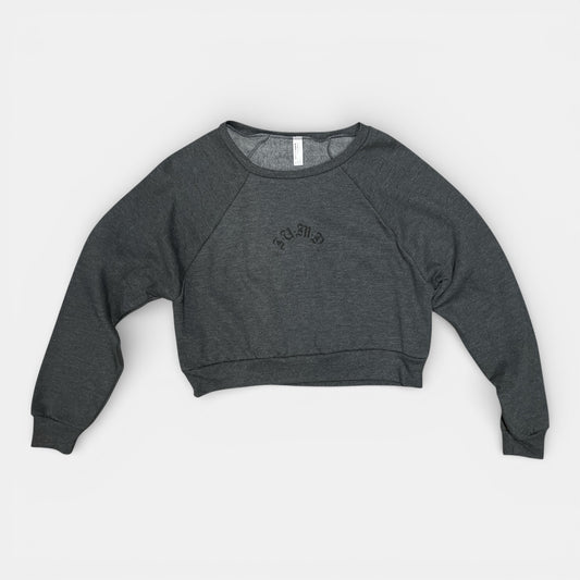 SWEAT GIRL SANS CAPUCHE LEDOBERMAN charbon