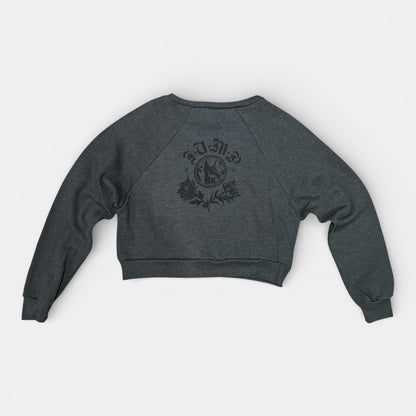 SWEAT GIRL SANS CAPUCHE LEDOBERMAN charbon