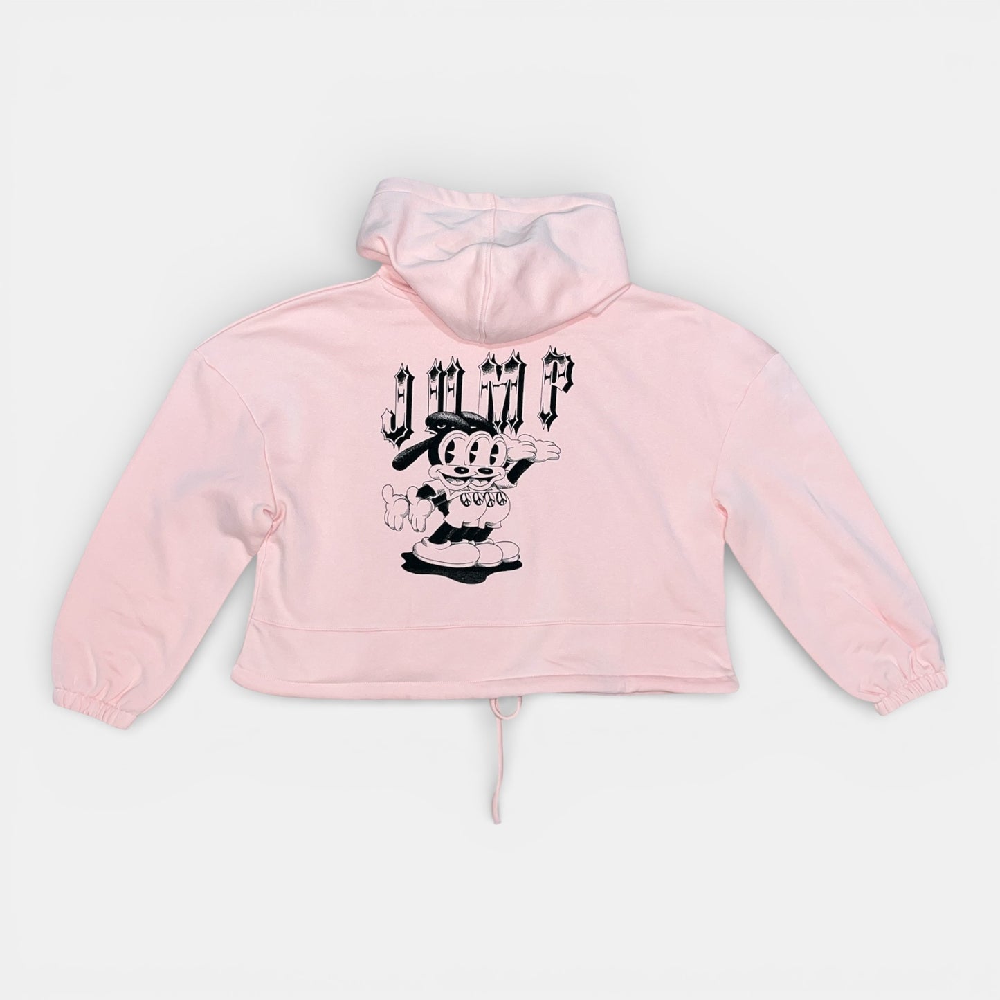 SWEAT CAPUCHE GIRL LELAPINOU lien rose