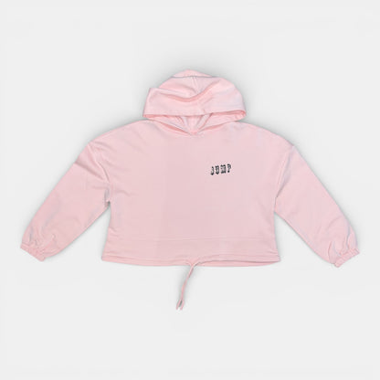 SWEAT CAPUCHE GIRL LELAPINOU lien rose