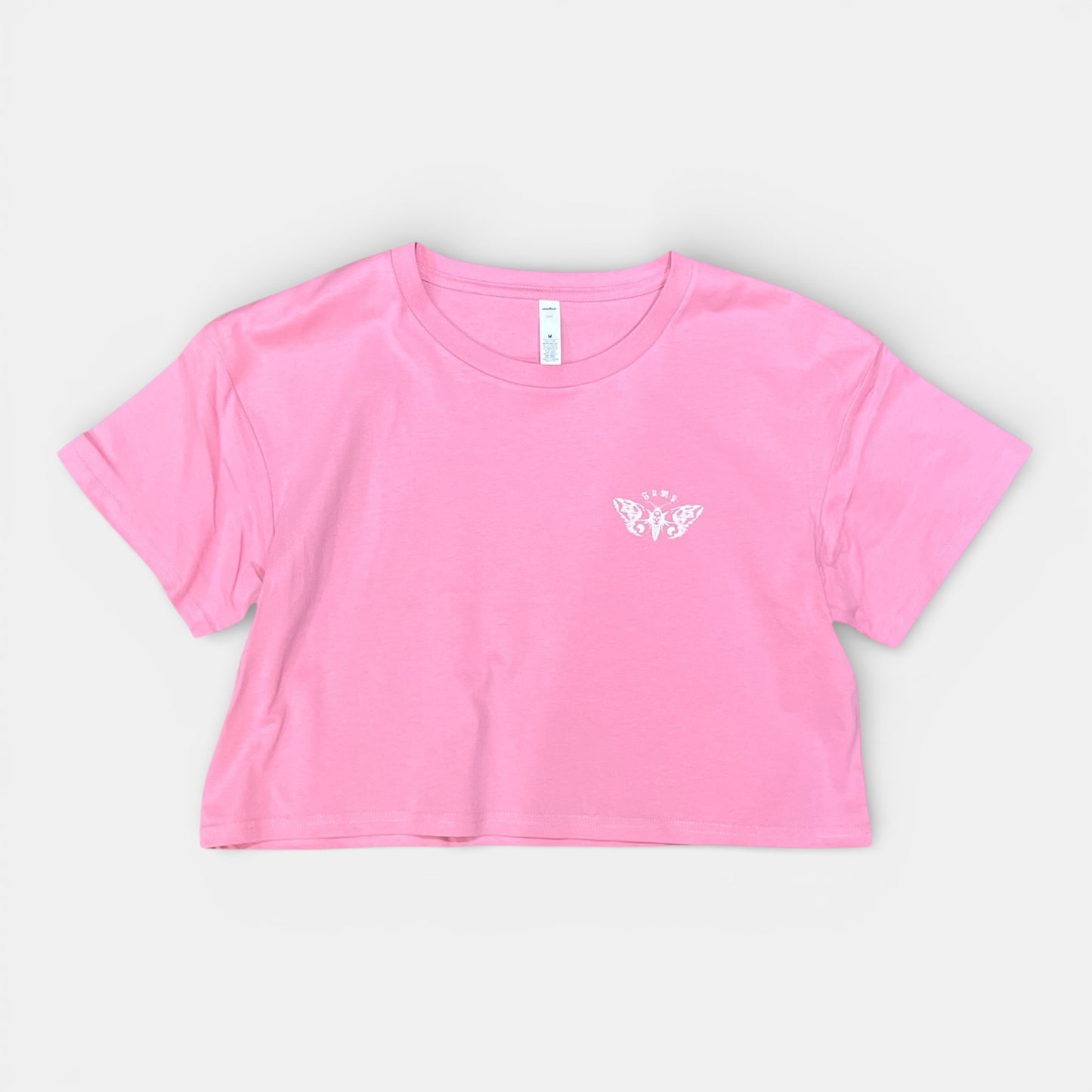 TEE SHIRT GIRL LEPAPILLON mini rose