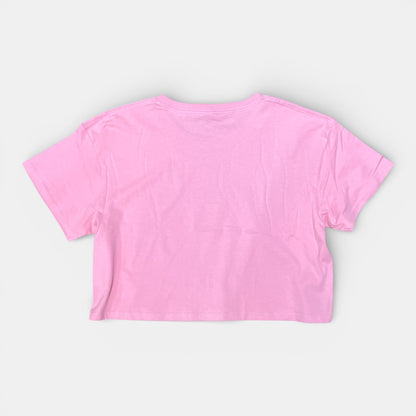 TEE SHIRT GIRL LEPAPILLON mini rose