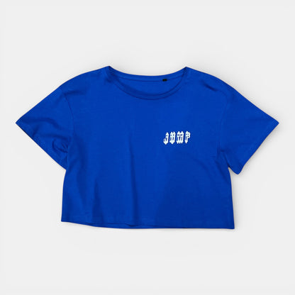 TEE SHIRT GIRL LELAPINOU bleu roi