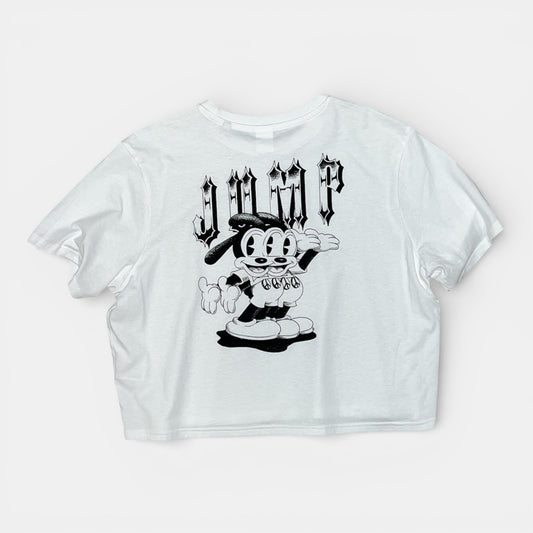 TEE SHIRT GIRL LELAPINOU blanc