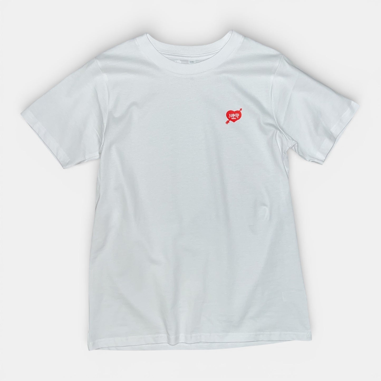 TEE SHIRT GIRL LECOEUR blanc/rouge