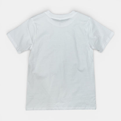 TEE SHIRT GIRL LECOEUR blanc/rouge