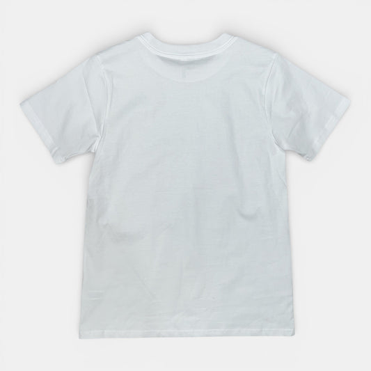 TEE SHIRT GIRL LECOEUR blanc/rouge