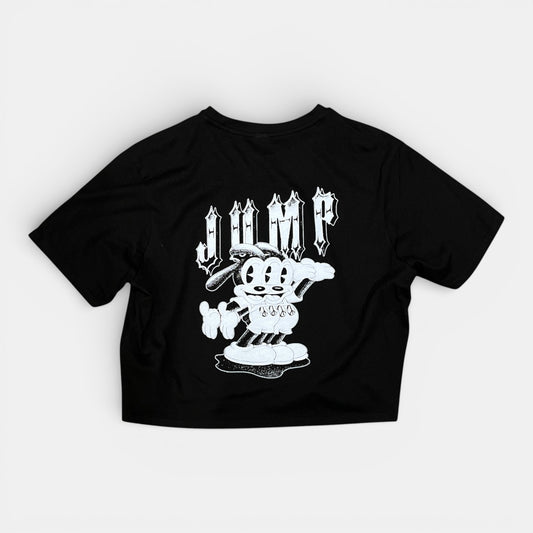 TEE SHIRT GIRL LELAPINOU noir